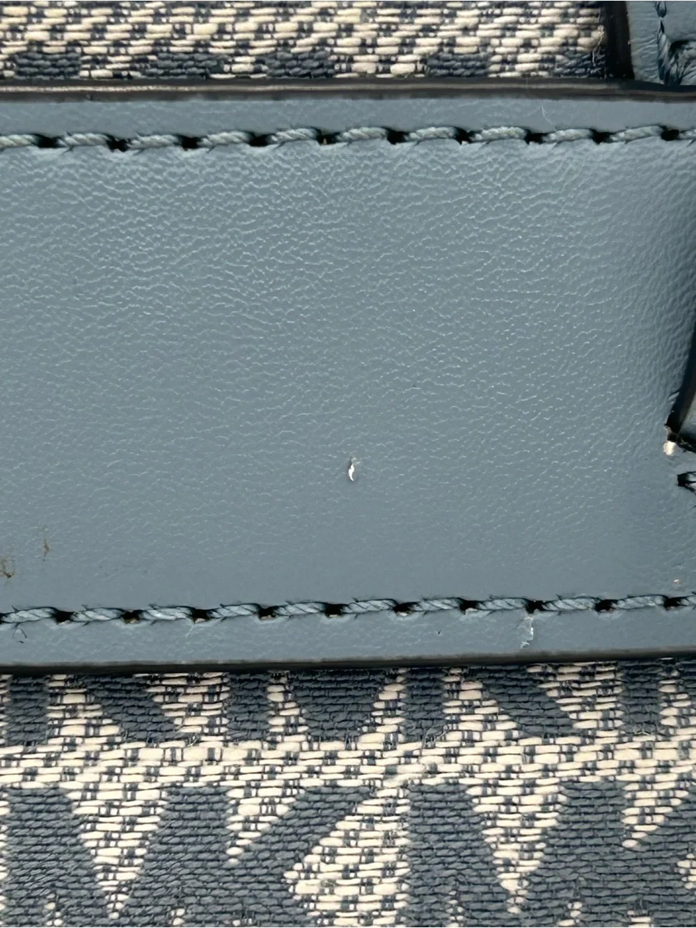 Michael Kors Light Blue Brooklyn Monogram Backpack